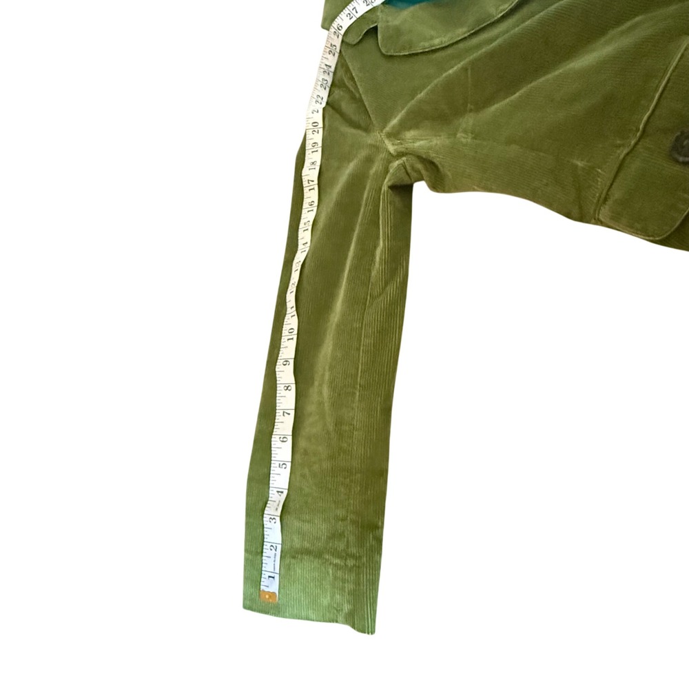 Talbots Petites Green Corduroy Blazer Jacket Women Size 14 Petite - Picture 12 of 12